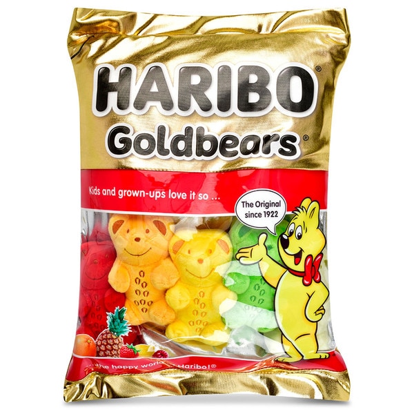 Haribo Gummy Bears Packaging Plush